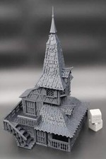 Tabletop Terrain Wizard Tinkerer Artificer House Dnd RPG Wargame Skirmish 28mm