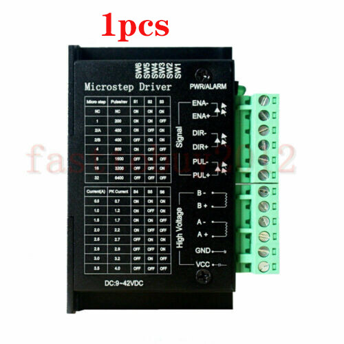 TB6600 9-42V Schrittmotor Treiber Controller Steuerung Stepper Motor Driver - Picture 11 of 12