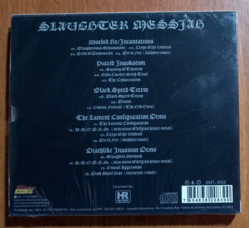 Slaughter Messiah - Putrid Decade of Morbid Terror Brazilian