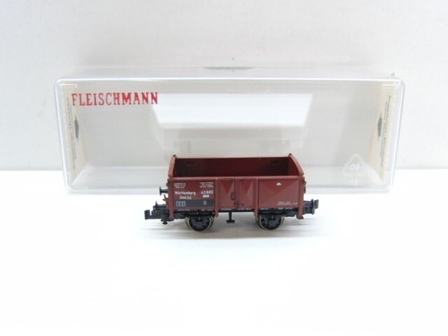Fleischmann N 8827 offener Güterwagen Omk, Württemberg, NEU in OVP #55613 | Condition: Gebraucht