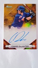 2023 Bowman Sterling Chase Delauter Auto /50 Cleveland Guardians