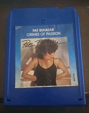 Pat Benatar Crimes of Passion 8 Track Tape Tested