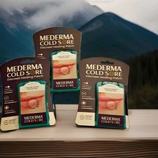 Mederma Cold Sore Discreet Healing Patches - 15 count LOT OF 3 FREE SHIPPING