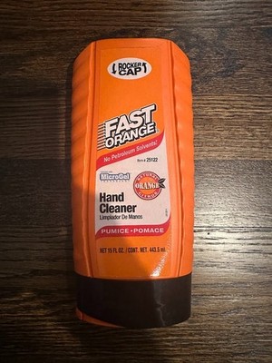 Permatex Fast Orange 15 Ounce Orange Hand Cleaner 25122 Rocker Cap