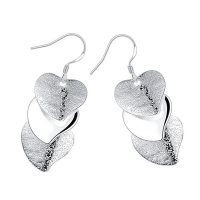 Herzförmige Ohrringe Ohrschmuck Damen Herz-Ohrring Aus Legierung