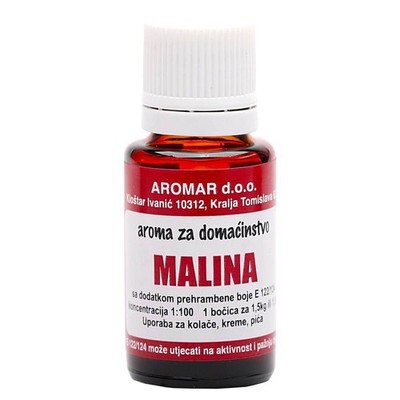 (152,67 EUR/L) Aromar Backaroma Himbeere Malina 15ml Backzutaten Aroma Kroatien