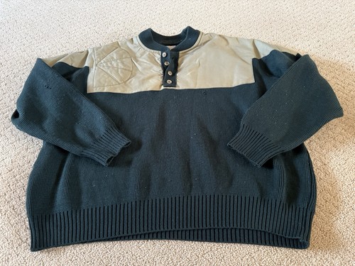 Filson, Maglione Filson Guide vintage anni 90 " Tin Cloth Shooting Henley" B29