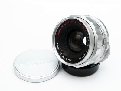 Custom Silver refinished/CLAed!  Asahi Pentax S-M-C Takumar 35mm f/3.5 Lens m42