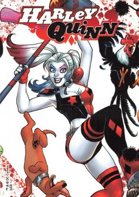 DC Comics Harley Quinn Queen of Hearts Playing Card 2022