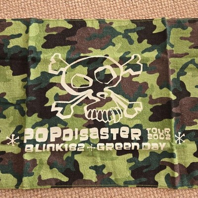 blink-182 Green Day 2002 Tour Towel
