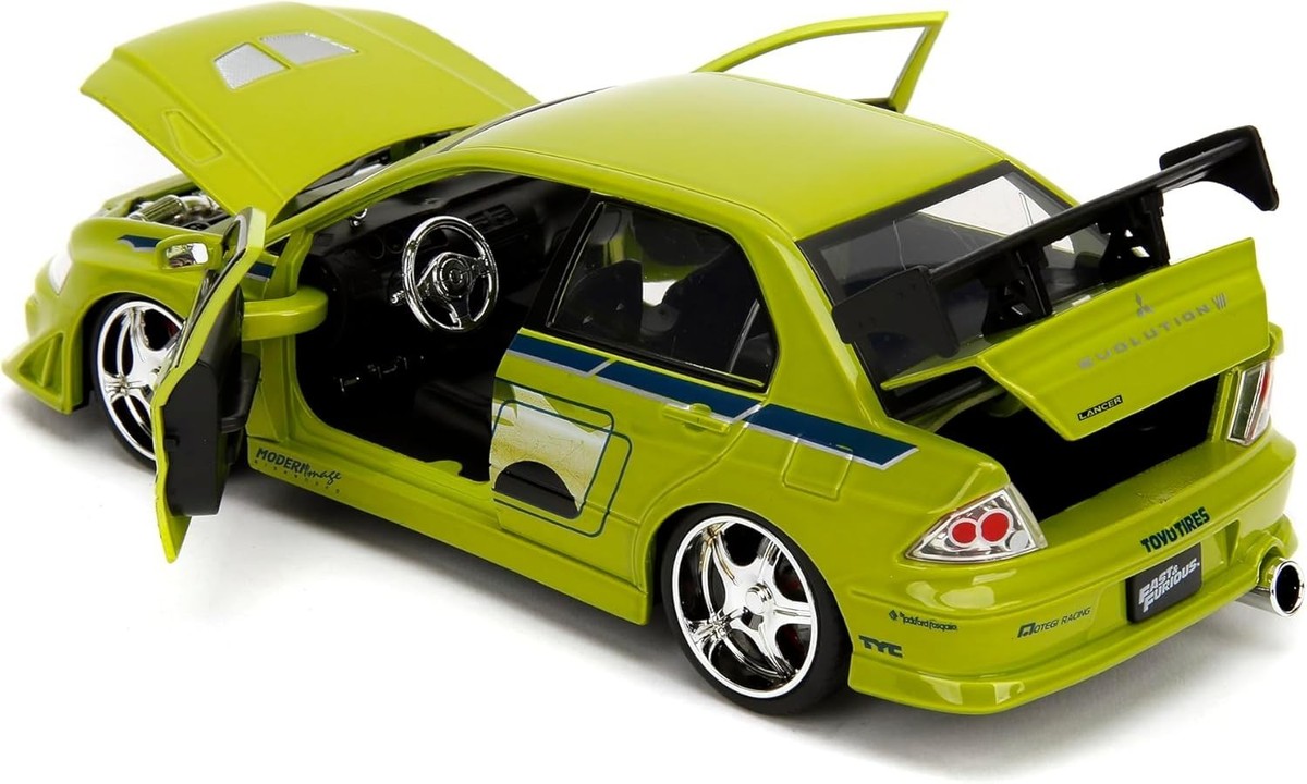 JADA FAST & FURIOUS 1/24 BRIAN'S 2002 MITSUBISHI LANCER EVO VII