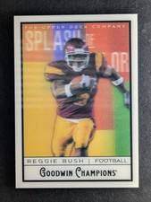 2025 Upper Deck Goodwin Champ. REGGIE BUSH Splash of Color 3D Lenticular #SCL-RB