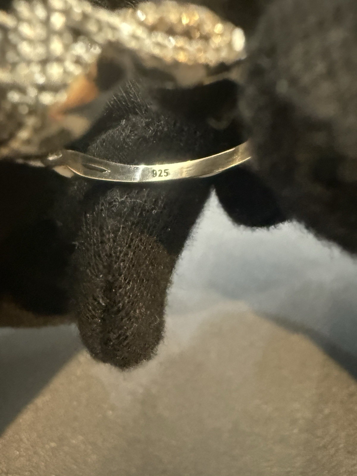 925 Sterling Silver Eternity Stackable Ring Garne… - image 15