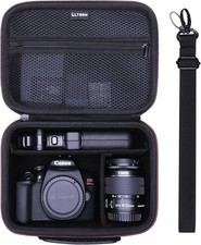 Camera Case Compatible with Canon EOS Rebel T7/R50/R6 Mark II/R100/R50 V/T6/R8/R