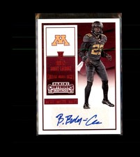 2016 Panini Contenders Draft Picks #219 Briean Boddy-Calhoun Red