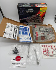 1995 Rebel Snowspeeder Complete w  Box & Insert Star Wars POTF Vehicle