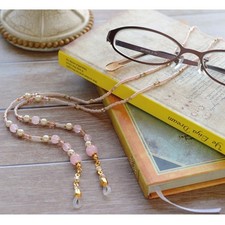 Bead Kit Glasses Cord Rose Quartz BFK-453 