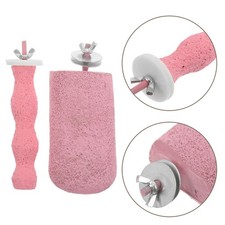 Cage Grinding Perch Parrot Standing Stick Bird Platform Nail Care