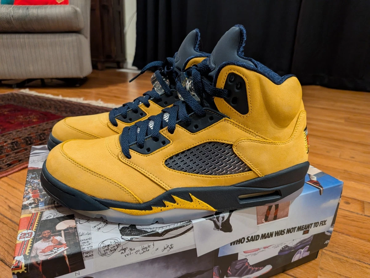 Jordan 5 Retro SP Michigan for Sale | Authenticity Guaranteed | eBay