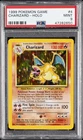 1999 POKEMON BASE SET UNLIMITED #4 CHARIZARD-HOLO PSA 9