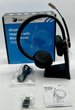 Earbay Wireless Bluetooth Headset, Noise Cancelling, Mic, USB Dongle, Rose Gold