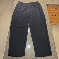 Patagonia Pants Mens XL Black Synchilla Fleece Athliesure Vintage Made in USA