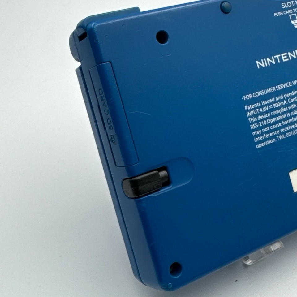 Nintendo DSi Handheld Console (TWL-001) Dark Blue w/ OEM Charger ...