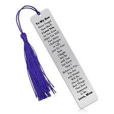 Inspirational Bookmark for Son Gifts from Mom 18th Birthday Graduation Boys