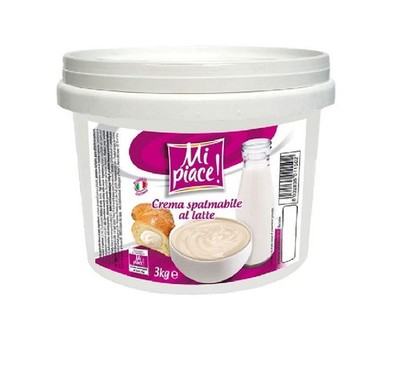 Mi Piace Crema al Latte Milchcreme 3 Kg Brotaufstrich Aufstrich