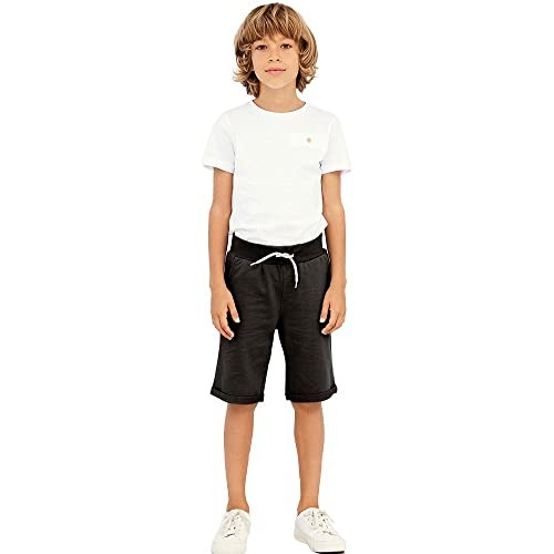 Jungen Shorts Name It Nkmvermo Long, Schwarz, 122 Eu, Baumwolle, Modell-Nr-image