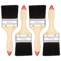 "FüR 4Er-Set Flachpinsel 2,5\\\" Naturborsten Malpinsel"