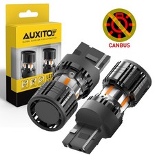 Auxito 74437440 Led Amber Front Turn Signal Light Bulbs No Hyper Flash W Canbus Auxito 74437440 Led Amber Front Turn Signal Light Bulbs No Hyper Flash W Canbus