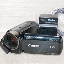 CANON VIXIA HF R52 32GB Digital Camcorder TESTED W Charger Cable