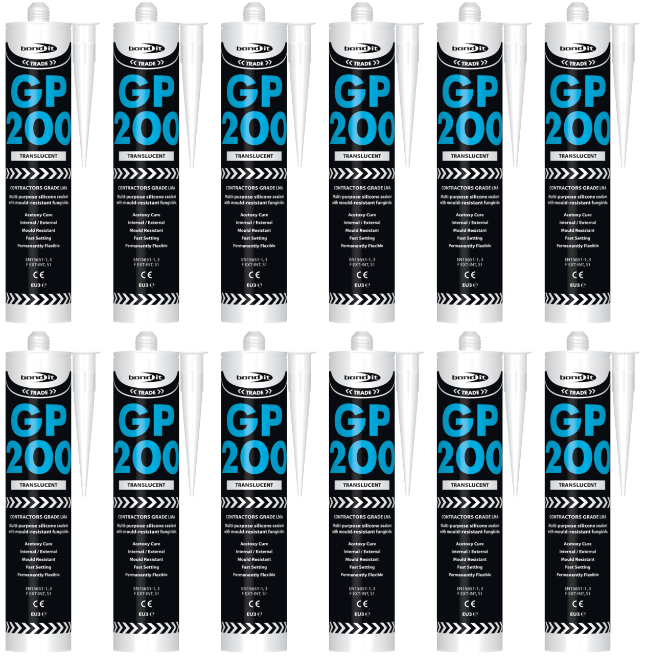 Bond it GP200 General Purpose Silicone Translucent - Image 18