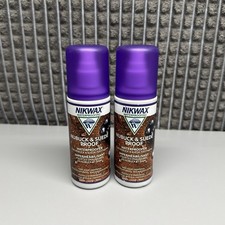 Nikwax Nubuck Suede Proof Spray-On Waterproofing 125ml 2 Pack Shoe Boot Exp 29
