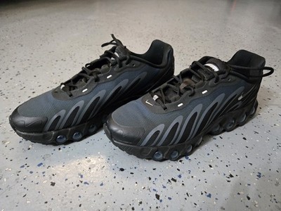 Nike Air Max Dn8 Mens Size 12 Black Thunder Blue Wolf Grey