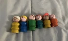 A Family Of 6 From Fisher Price vintage Little People