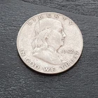 1952- S 50C Ben Franklin Half Dollar
