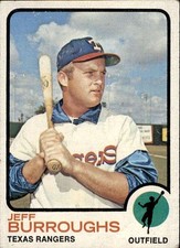 1973 Topps #489 Jeff Burroughs Near Mint