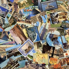 Curated Lot 12 Unused Vintage Postcards EPHEMERA Scrapbooking Junk Journals