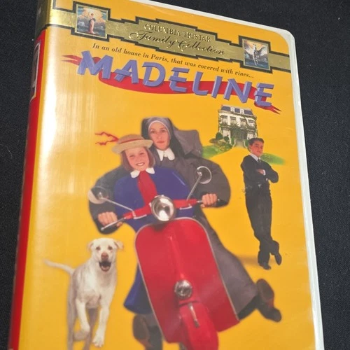 Columbia TriStar Home Video Madeline (1998) VHS Clamshell NTSC English PG CC