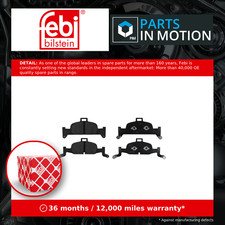 Brake Pads Set fits AUDI Q5 FY, FYT 2.0D Front 2016 on 4K0698151AB 4K0698151E