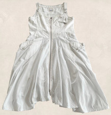 Robe boule Architecturale Blanc  Rayures Avant-Garde Marithé et François Girbaud