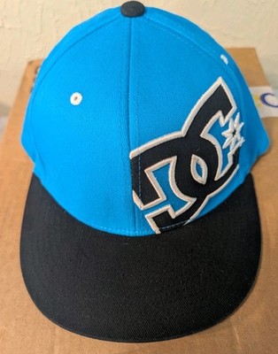 DC Shoes Mens VC NEXT LEVEL FLEXFIT Hat L/XL Blue/Black ADYHA00167 Vintage Y2K