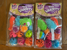 2 PACKS HARTZ Just For Cats Toy Variety Pack CATNIP- 13 Pieces NEW