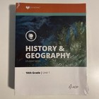 Lifepac Aop 10th Grade History & Geography Complete Set