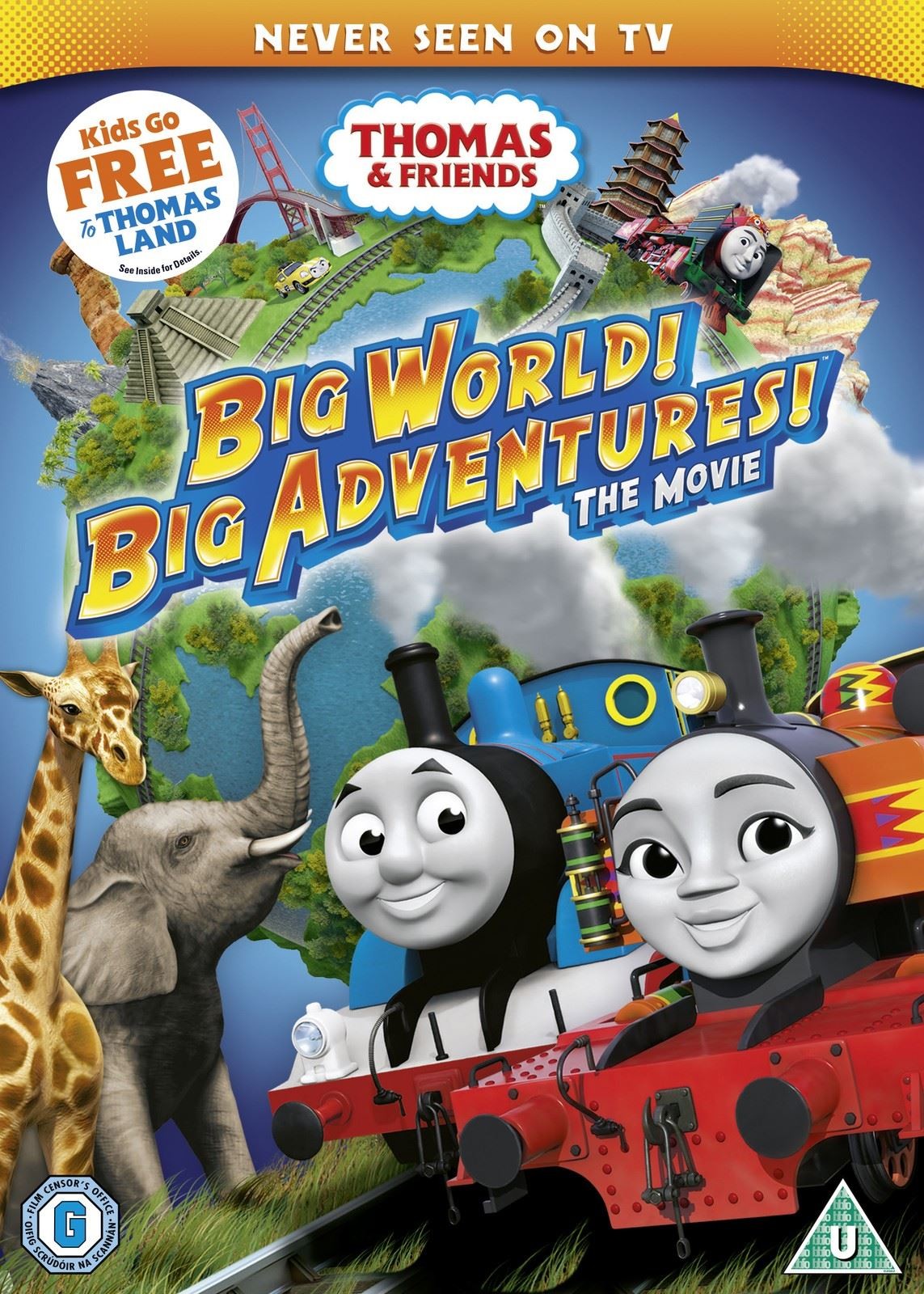 Thomas & Friends: Big World! Big Adventures! The Movie [U] DVD