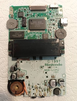 Nintendo Game Boy Pocket Mainboard   getestet   original Japan   1997 mit LED