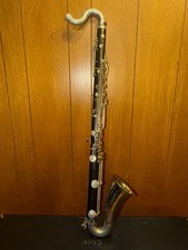 Vito Reso-Tone Bass Clarinet Model 7166 Low Eb Bb Woodwind Instrument Case