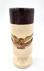 Vtg McCoy USA Floraline Spirit of 1976 Bicentennial Vase 412 AMERICAN EAGLE